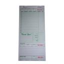 National Checking Company Guest Check Board - 1 Part Green, 13 Line, 4.20 x 9 inch -- 20 per case.