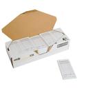 National Checking Company Guest Check Board - 1 Part Pink, 18 Line, 3.5 x 6.75 inch -- 2500 per case.