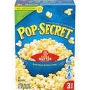 Pop Secret Extra Butter Flavor Microwave Popcorn, 9.6 Ounce Sharing Bag - 6 per case