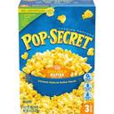 Pop Secret Share Size Double Butter Flavor Microwave Popcorn, 9.6 Ounce - 6 per case