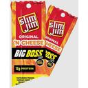 Slim Jim Big Boss Original N Cheese, 2.3 Ounce - 18 count per pack -- 6 packs per case