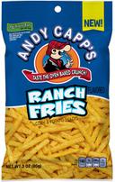 Andy Capps Ranch Fries Corn and Potato Snacks, 3 Ounce -- 12 per case