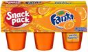 Snack Pack Fanta Orange Juicy Gel Cups, 19.5 Ounce -- 8 per case