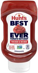Hunts Best Ever Tomato Ketchup, 20 Ounce Bottle -- 12 per case.