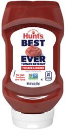 Hunts Best Ever Tomato Ketchup, 14 Ounce Bottle -- 12 per case.