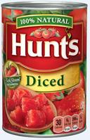 Hunts Choice Cut Diced Tomatoes, 14.5 Ounce Can -- 24 cans per case