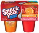 Snack Pack Strawberry and Orange Gelatin Pudding, 13 Ounce -- 12 per case