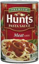 Hunts Meat Flavored Spaghetti Pasta Sauce, 24 Ounce -- 12 per case