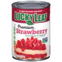 Lucky Leaf Premium Strawberry Pie Filling, 21 Ounce -- 8 per case.