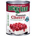 Lucky Leaf Premium Cherry Pie Filling, 21 Ounce -- 8 per case.