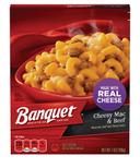 Banquet Cheesy Macaroni and Beef Meal, 7 Ounce -- 12 per case.