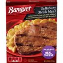 Banquet Basic Salisbury Steak, 8 Ounce -- 12 per case.