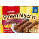 Banquet Brown and Serve Maple Sausage Link, 6.4 Ounce -- 12 per case.