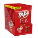 Kit Kat Thins Crispy Wafer in Milk Chocolate - Peg Bag, 3.1 Ounce -- 16 per case