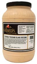 Girards Dressing Au Naturel Pourable Thousand Island Dressing, 1 Gallon -- 2 per case.