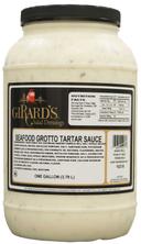 Girards Dressing Seafood Grotto Tartar Sauce, 1 Gallon -- 2 per case.