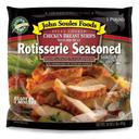 John Soules Foods Fully Cooked Rotisserie Style Chicken Breast Strips, 16 Ounce -- 6 per case