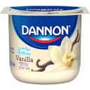 Dannon Natural Vanilla Flavored Low Fat Yogurt, 5.3 ounce -- 12 per case