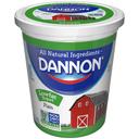 Dannon All Natural Quart Plain Lowfat Yogurt, 32 Ounce -- 6 per case.