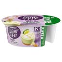 Light and Fit Key Lime Pie Greek Fat Free Yogurt and Mix Ins, 4.5 Ounce -- 8 per case