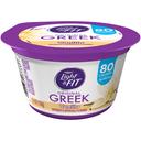 Light and Fit Greek Vanilla Nonfat Yogurt, 5.3 Ounce -- 12 per case.