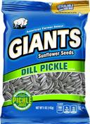 Giants Dill Pickle Sunflower Seeds Snacks - Clip strip, 5 Ounce -- 24 per case