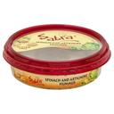 Sabra Spinach and Artichoke Hummus, 10 Ounce Tub -- 12 per case