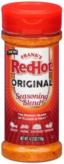 Franks Redhot Original Seasoning Blend, 4.12 Ounce -- 36 per case.
