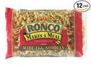 Ronco Wide Egg Noodles, 12 Ounce -- 12 per case.