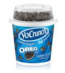 Yopa Yocrunch Vanilla Yogurt with Oreo Cookies N Cream, 6 Ounce -- 12 per case.