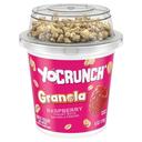 Yocrunch Low Fat Raspberry Strawberry Yogurt with Granola, 48 Ounce