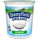 Stonyfield Farm Organic Plain Yogurt, 32 Ounce -- 6 per case.