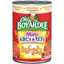 Chef Boyardee Abcs and 123S Mini Pasta in Sauce, 15 Ounce -- 12 per case