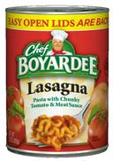 Chef Boyardee Pasta Lasagna, 15 Ounce -- 24 per case