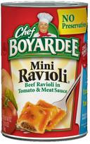 Chef Boyardee Pasta Miniature Ravioli, 40 Ounce -- 12 per case