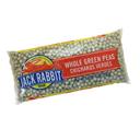 Jack Rabbit Whole Green Peas ,1 Pound -- 24 per case