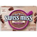 Swiss Miss Dark Chocolate Flavor Hot Cocoa Mix Envelope, 0.96 Ounce -- 12 per case.