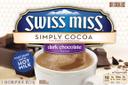 Swiss Miss Dark Chocolate Flavor Hot Cocoa Mix Envelope, 0.96 Ounce -- 12 per case.