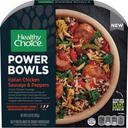 Healthy Choice Italian Chicken Sausage and Peppers Power Bowl, 9.25 Ounce -- 8 per case.