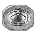 Durable Packaging Aluminum Oval Roaster Pan, 50 count