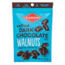 Diamond Of California Salted Dark Chocolate Walnuts, 4 Ounce -- 8 per case