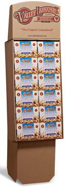 Valley Lahvosh Stars Original Cracker Bread - Pre Pack Display, 4.5 Ounce -- 36 per case.