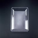 Party Tray Rectangular Clear Tray, 10 x 14 inch -- 25 per case.