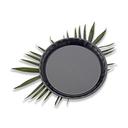 ConServe Round Black Tray, 12 inch -- 625 per case.
