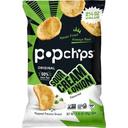 Popchips Sour Cream and Onion Potato Chips, 2.25 Ounce -- 8 per case