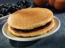 The Max Blueberry Glaze Whole Grain Pancake, 3 Ounce -- 80 per case.