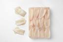 Pana Pesca Traditionally Cleaned Squid Tubes - 3/5 inch Tubes, 2.5 Pound -- 4 per case.