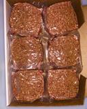 Big City Angus Round Ground Beef Patty, 8 Ounce -- 24 per case.