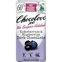 Chocolove Xo Elderberries and Blueberries Dark Chocolate, 3.2 Ounce -- 144 per case