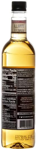 Davinci Gourmet Vanilla Syrup, 750 Milliliter -- 12 per case